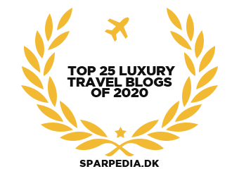 Banners for Top 25 Luxury Travel Blogs of 2020