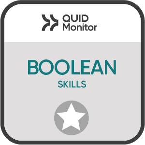 Quid Monitor Boolean Badge