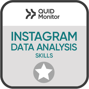 Quid Monitor Instagram Data Analysis Badge